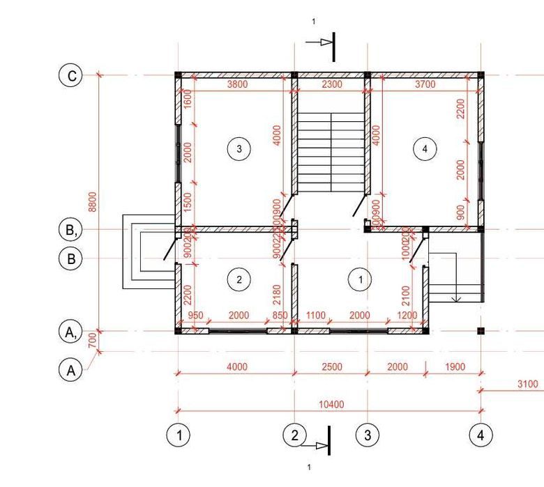7-room house part, 300 m², Паркент, for sale