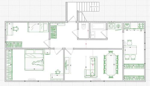 3-room apartment, 70 m²