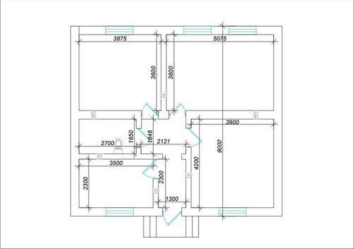 4-room apartment, 2 m²