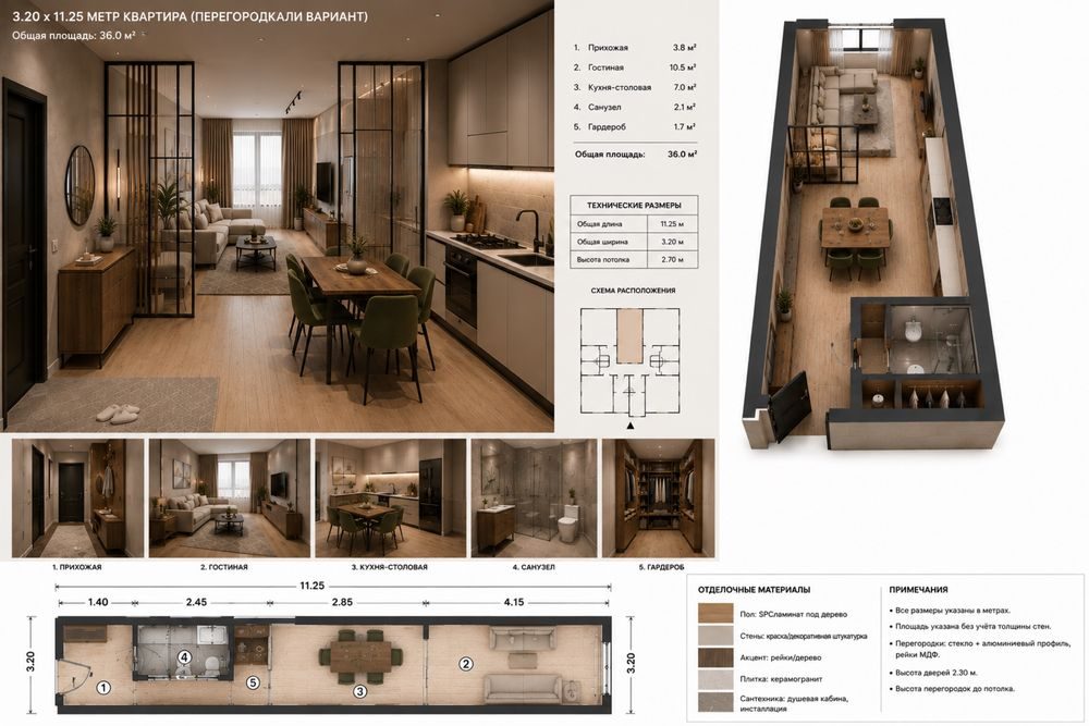 1-room apartment, 36 m², Tashkent, Yashnabad District, for sale