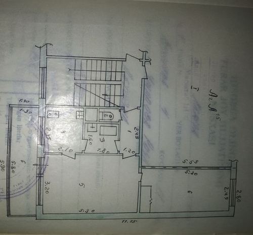 2-room apartment, 46 m²