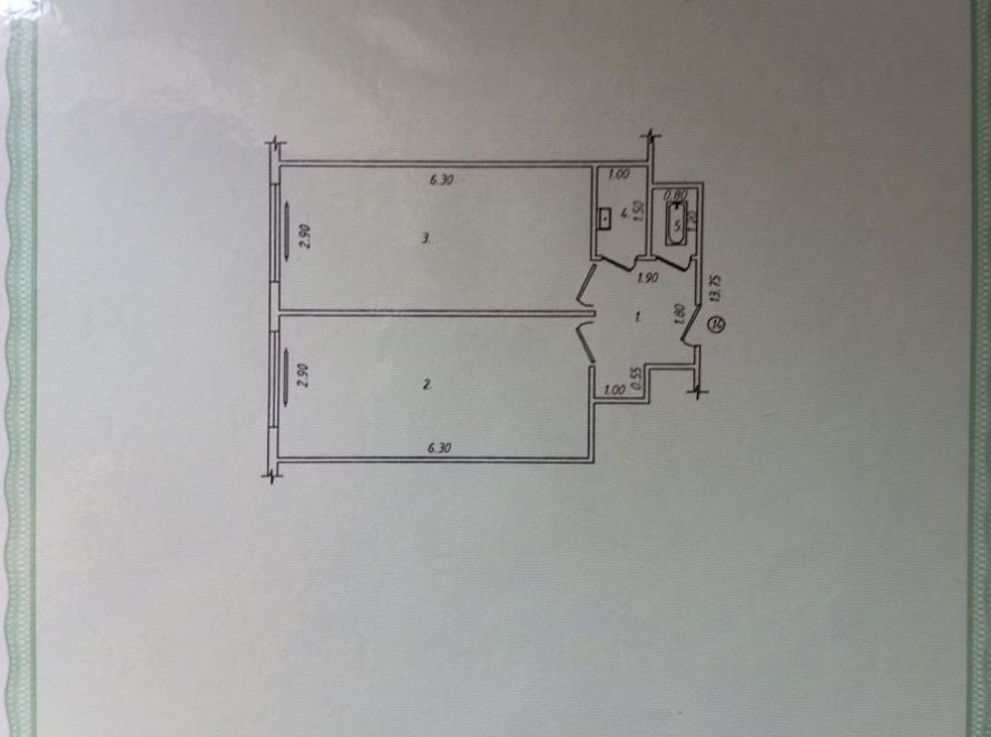 2-room apartment, 43 m², Tashkent, Yashnabad District, for sale