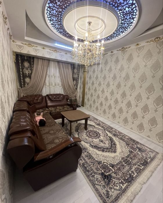 3-room apartment, 80 m², Tashkent, Yashnabad District, for rent