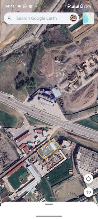 Участок 25 сот Новый Ташкент Вдоль трассы Янги Узбекистан