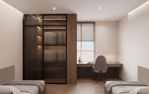 3-room apartment, 75.6 m²