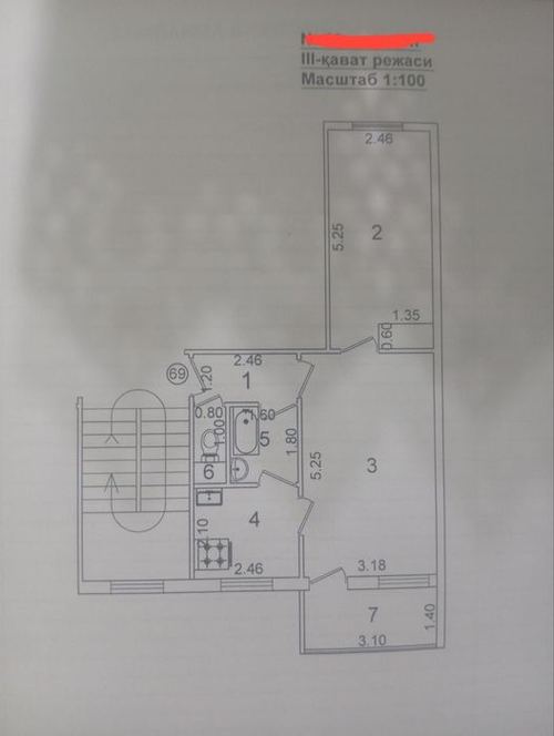 2-room apartment, 47 m²
