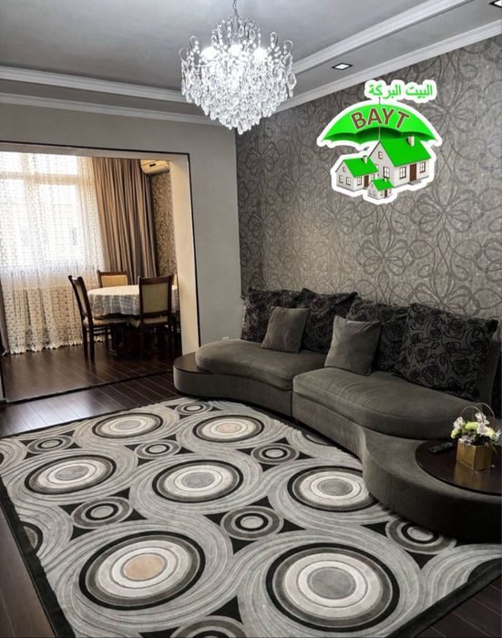 3-room apartment, 75 m², Tashkent, Chilanzar District, for sale