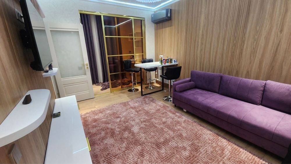 2-комнатная квартира, 45 м², Ташкент, Чиланзарский район, в аренду