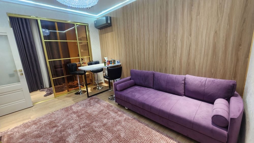 2-комнатная квартира, 45 м², Ташкент, Чиланзарский район, в аренду