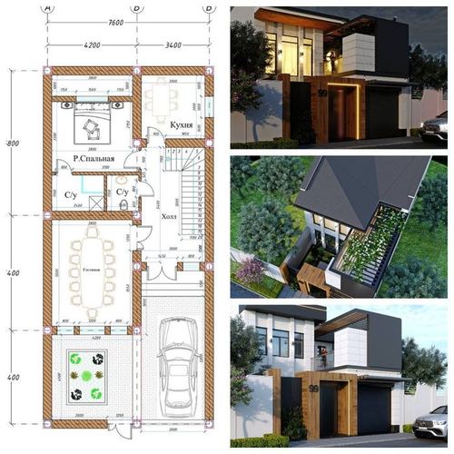 6-комнатный таунхаус, 130 м²