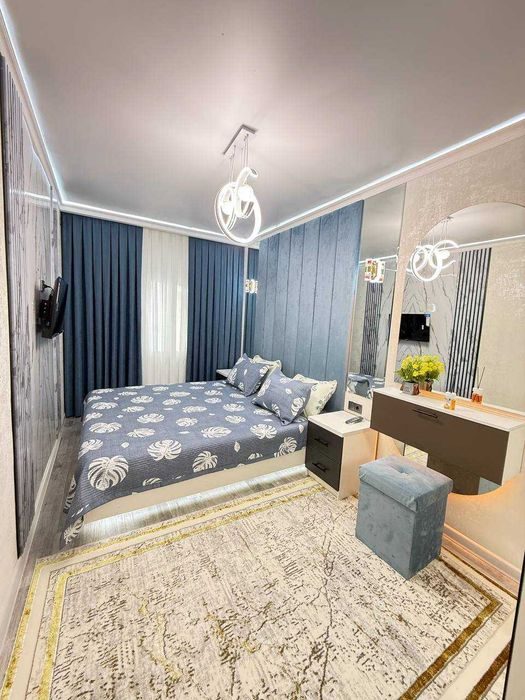 3-комнатная квартира, 65 м², Ташкент, Чиланзарский район, в аренду