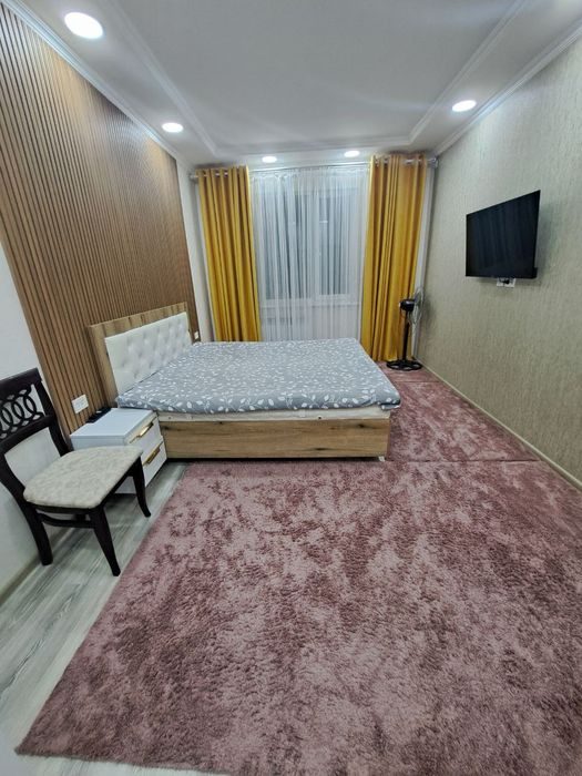 2-комнатная квартира, 52 м², Ташкент, Чиланзарский район, в аренду