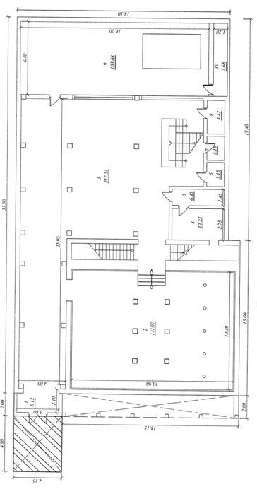 Чиланзар метро 7,3 сотки 1845 м² здание на первой линии продается