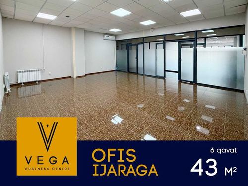 Офис в аренду 43м² | Ижарага офис | Ofis ijara  43м²
