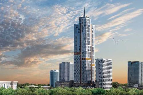 1-xonali kvartira, 33 m²