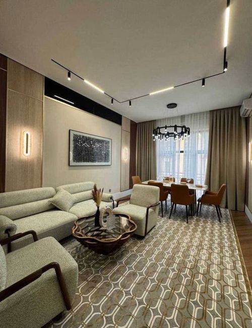 4-xonali kvartira, 130 m²
