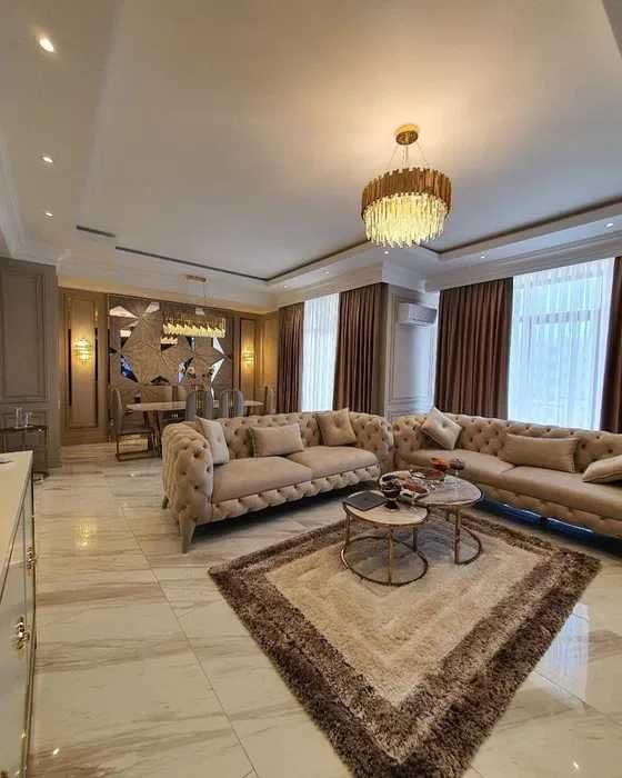 3-xonali kvartira, 90 m², Toshkent, Shayxontohur tumani, ijaraga