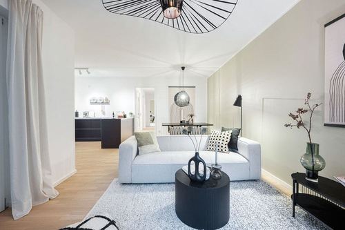 2-xonali kvartira, 84 m²