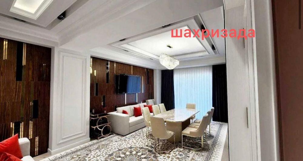 4-xonali kvartira, 124 m², Toshkent, Shayxontohur tumani, ijaraga