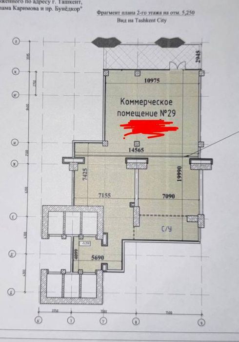 Коммерческое помещение 25$ м2, Шайхонтохур