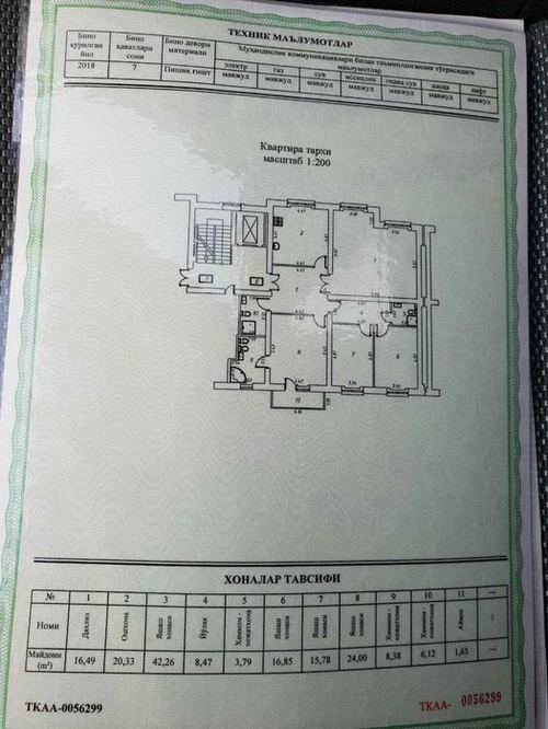 4-комнатная квартира, 164 м²