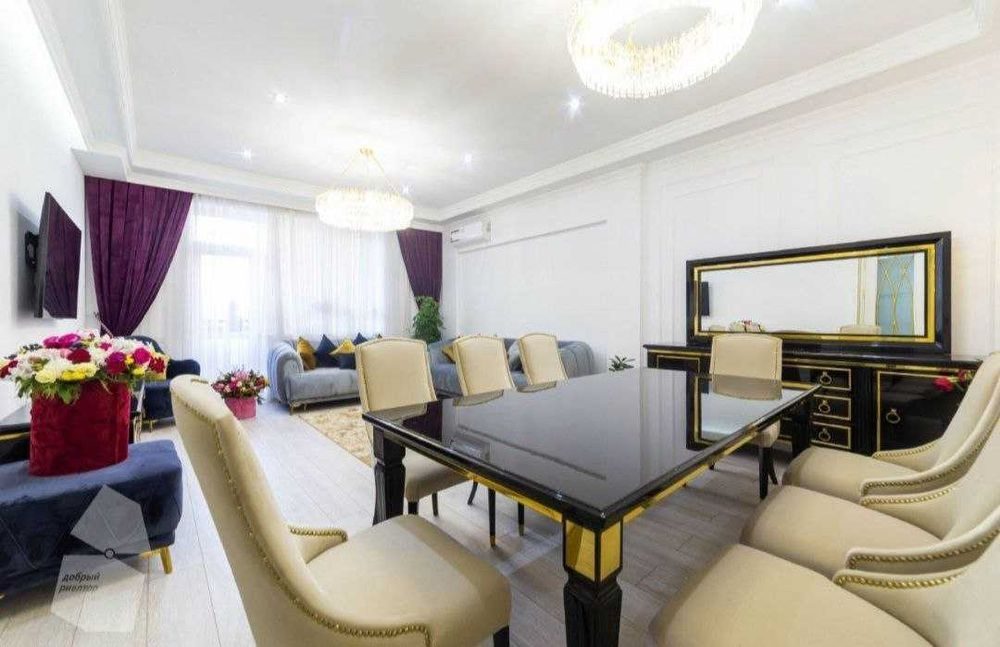 3-xonali kvartira, 130 m², Toshkent, Yunusobod tumani, sotuvga