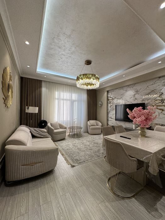 3-xonali kvartira, 100 m², Toshkent, Yunusobod tumani, sotuvga