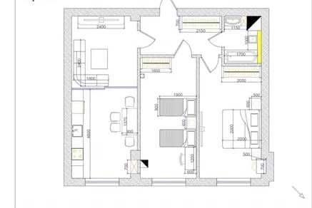 3-xonali kvartira, 80 m², Toshkent, Yunusobod tumani, sotuvga