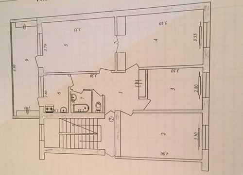 4-room apartment, 82 m²
