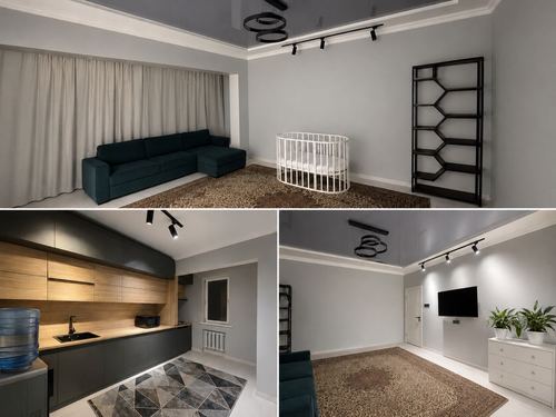 2-room apartment, 58 m²