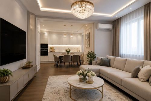 2-xonali kvartira, 45 m²