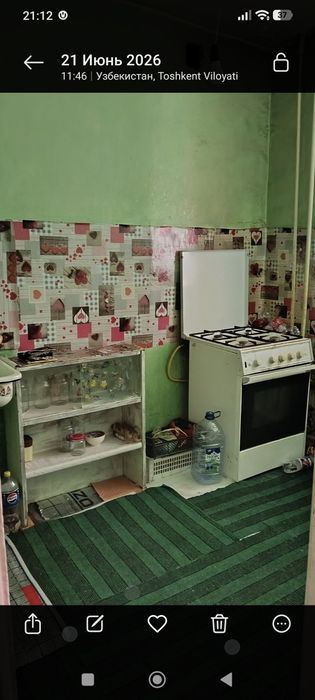 1-xonali kvartira, 31 m²