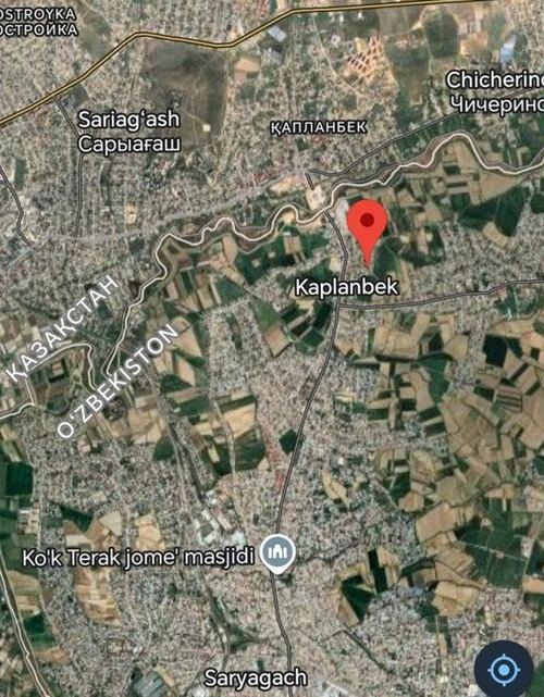 Yer sotilad 5.5 sotix manzil novoiy qoplonbek tamojniga yetmasdan