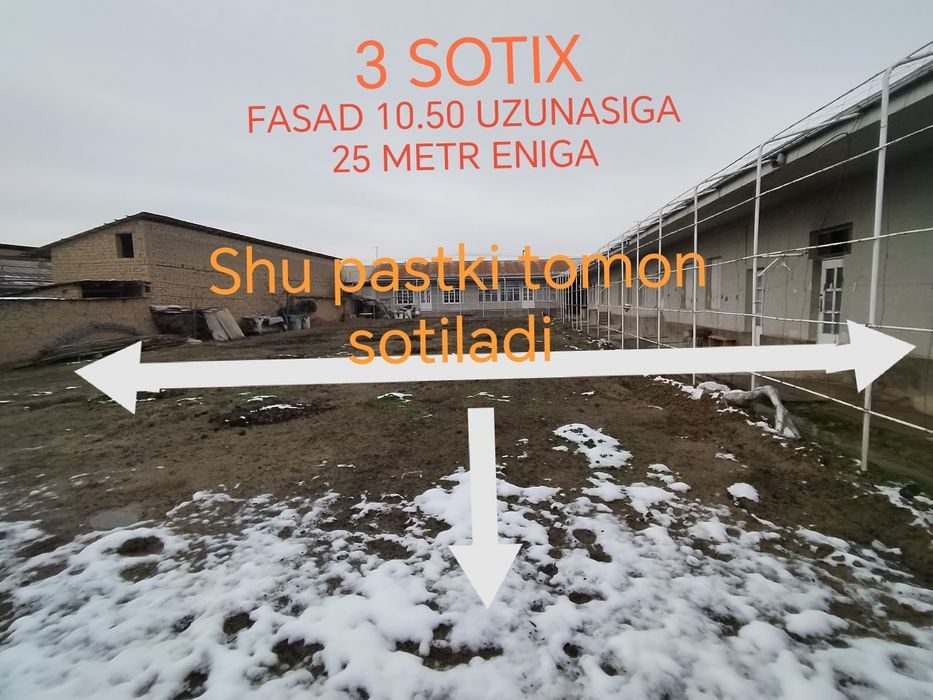 Yer sotiladi 3 sotix