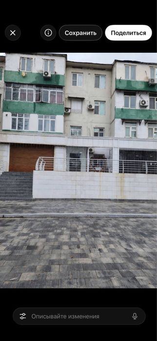 Юнусабад-8 Биллур евро нежилое помещение 63кв.м первая линия срочно