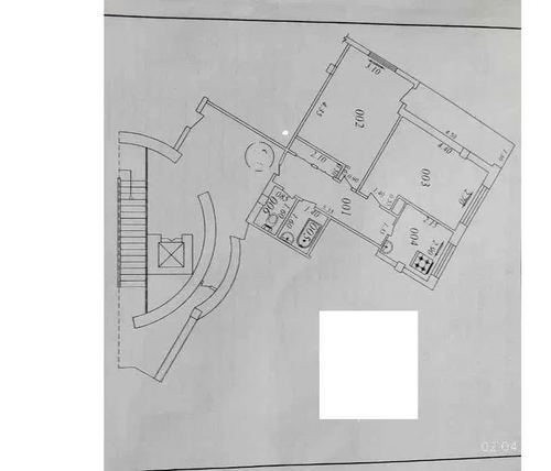 2-room apartment, 56 m²