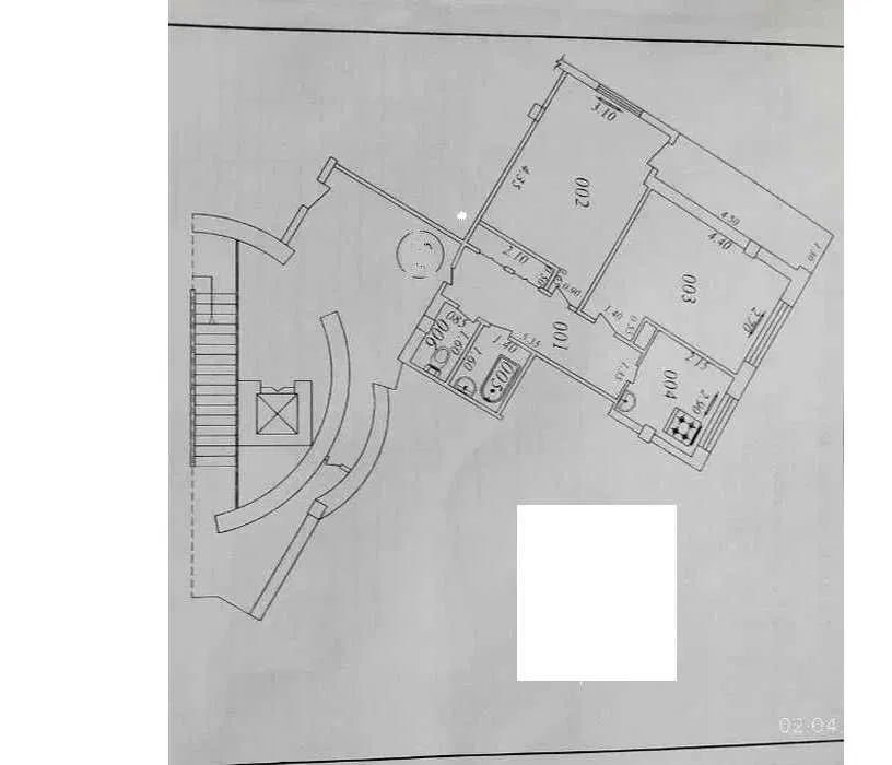 2-xonali kvartira, 56 m², Toshkent, Yakkasaroy tumani, sotuvga