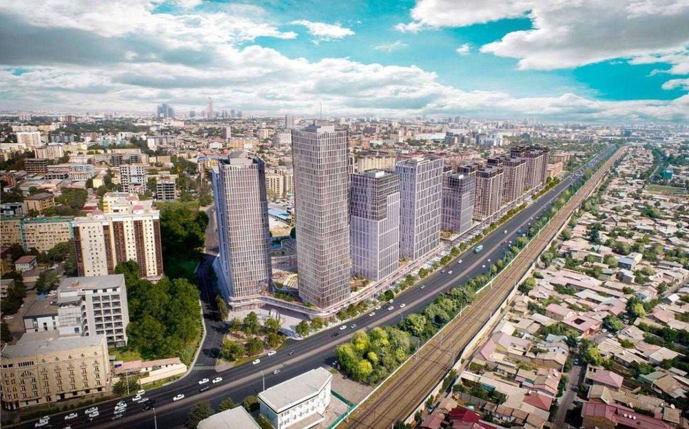 2-room apartment, 53.17 m², Tashkent, Yakkasaray District, for sale