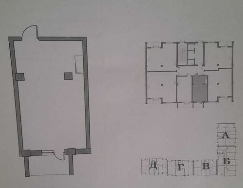 1-room apartment, 35 m²