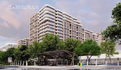 2-xonali kvartira, 43 m²