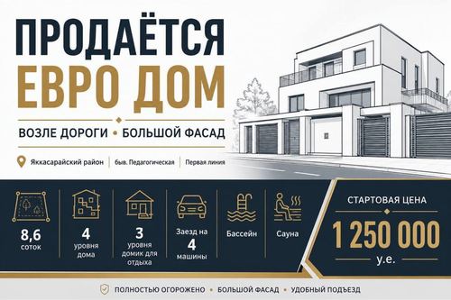 10-комнатный дом, 860 м²