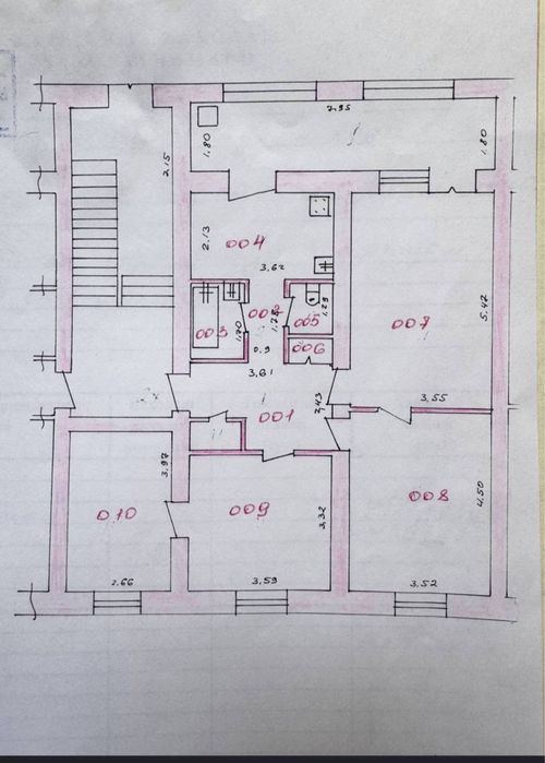 4-xonali kvartira, 93 m²