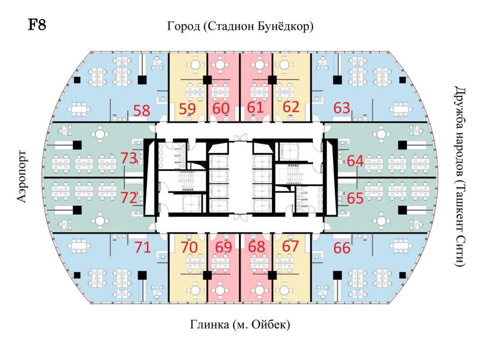 Очень Срочно Продается Нежилое Помещение Piramit Towers