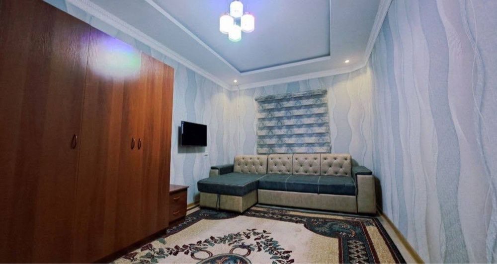 1-комнатная квартира, 40 м², Чирчик, в аренду