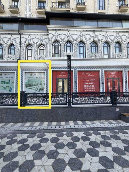 Яккасарайский район Улица Бабура Жк "Узбегим" коммерческое помещение