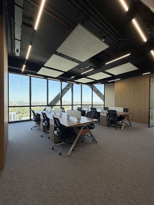 Срочно!Сдается  премиум готовый офис в Piramit tower 118 квадратных