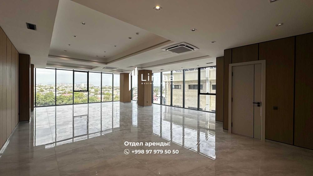 Аренда офиса с панорамным видом | 102 м2 | Аэропорт