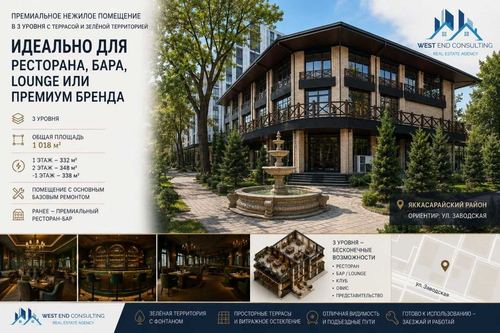 Премиальное Коммерческое здание в аренду | ул. Заводская