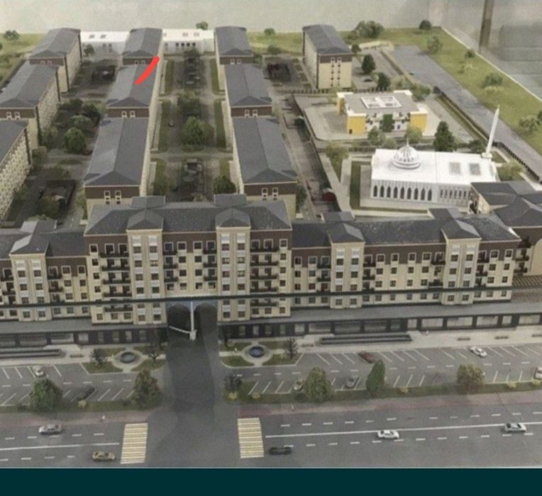 2-xonali kvartira, 51 m², Эшангузар, sotuvga
