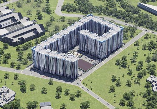 2-xonali kvartira, 53.8 m²